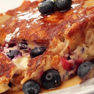 Overnight Triple Berry French Toast