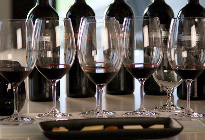 Five Bordeaux Varietal Tasting